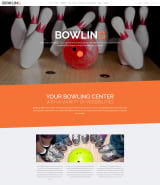 "Боулинг" шаблон сайта для Joomla