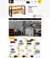 "Шаблон сайта мебели и фурнитуры" шаблон OpenCart