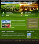 "Аграрная компания" шаблон сайта