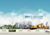 "Строительство домов" шаблон сайта