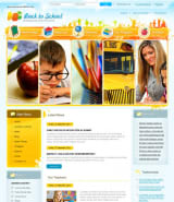 "Моя школа" шаблон школьного сайта на Joomla
