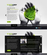 "Экология" шаблон сайта HTML