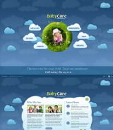 "Детский сад" шаблон сайта детский HTML