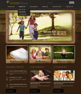 Шаблон сайта для церкви "Современная церковь"