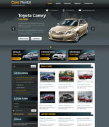 Шаблон сайта на Joomla "Аренда автомобиля"