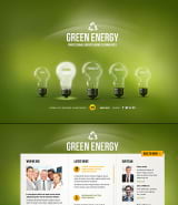 "Чистая энергия" шаблон сайта