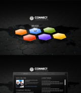 Шаблон сайта "Коммуникации Connect"