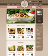 "Продовольственный магазин 2.3 версия" шаблон сайта