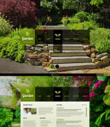 "Дизайн Вашего сада" шаблон сайта для дизайнера ландшафта