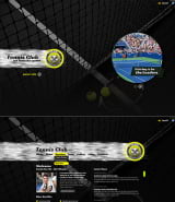 "Большой теннис" шаблон сайта