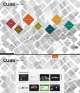 "Куб дизайн" шаблон сайта