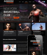 "Баскетбол" шаблон сайта