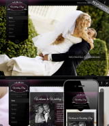 Шаблон сайта для планирования свадьбы "Wedding Planner"