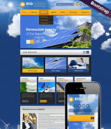 "БИО энергетика" HTML шаблон сайта по современной энергии