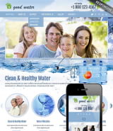 "Питьевая вода" HTML-шаблон сайта по продаже чистой воды