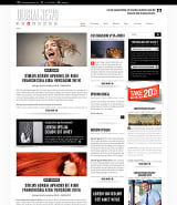 "GlobalNews" шаблон сайта новостей HTML