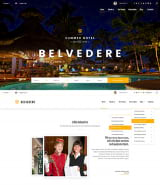"Ваш Отель" шаблон сайта гостиничной тематики HTML адаптивный