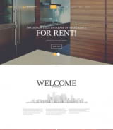 Шаблон сайта по аренде апартаментов Joomla