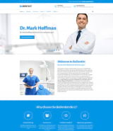 "Медицина" шаблон сайта с разными вариантами дизайна