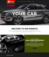 Car Club Параллакс Muse тема