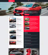 Шаблон сайта "Автомобильные новости" для Joomla
