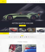 Шаблон сайта по продаже автомобилей "Cars" CMS Joomla