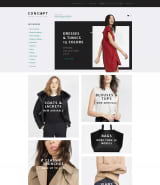 Шаблон интернет-магазина одежды и аксессуаров