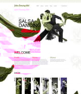 Dance Studio Muse шаблон