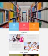 "Образовательный центр" шаблон сайта для Joomla