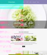 European Restaurant Muse шаблон