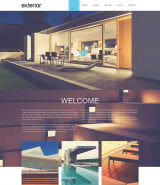 Exterior Design Параллакс Muse шаблон