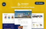 Home plan &ndash; Construction WordPress Responsive Theme