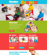 HTML шаблон сайта детского обучающего центра