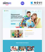 "Детский центр" HTML шаблон сайта на русском языке
