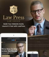 "Адвокат" шаблон юридического сайта Wordpress