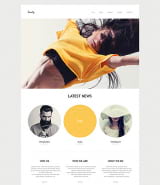 Model Agency Параллакс Muse тема