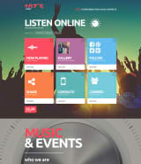 "Онлайн Радио" шаблон для сайта на Joomla