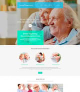 Шаблон сайта службы по уходу за пожилыми людьми