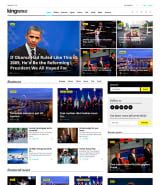 "KingNews" шаблон сайта газеты, журнала, блога