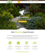 "Pest control" шаблон сайта борьба с вредителями HTML