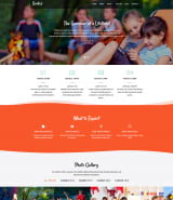 Шаблон сайта детского летнего лагеря для CMS Joomla