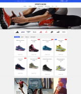 "Спортивная обувь" шаблон интернет-магазина OpenCart