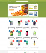 "Ваше здоровье" шаблон сайта аптеки Opencart