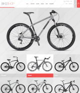 "Вело Магазин" шаблон магазина велосипедов и велотоваров