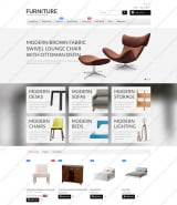 Шаблон сайта мебельного магазина "Мебель" для PrestaShop