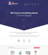 Шаблон сайта IT-компании "Мой стартап" для CMS Joomla