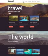 "Путешествия" шаблон сайта по туризму для Joomla