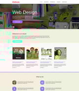 Web Design Параллакс Muse шаблон