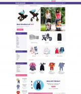 "Детские товары" шаблон интернет-магазина OpenCart 3