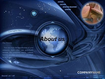 "Cosmos" шаблон сайта